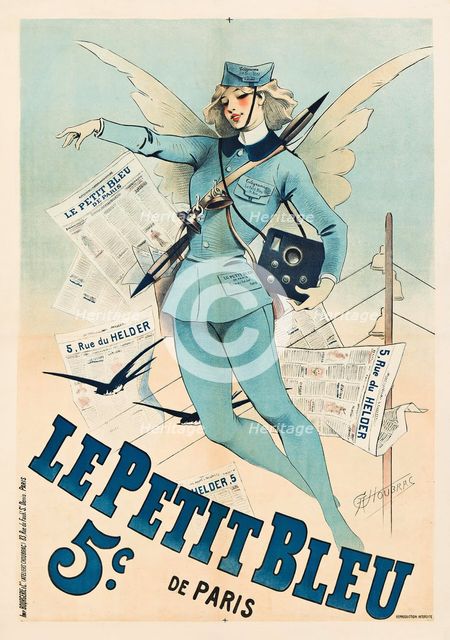 Le Petit Bleu de Paris, 1898. Creator: Choubrac, Alfred (1853-1902).