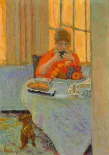 Le petit déjeuner (Breakfast), 1917. Creator: Bonnard, Pierre (1867-1947)
