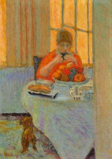 Le petit déjeuner (Breakfast), 1917. Creator: Bonnard, Pierre (1867-1947)