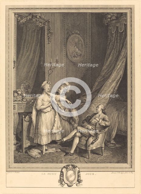 Le Petit Jour, 1779. Creator: Nicolas Delaunay.
