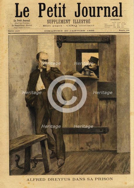 Le Petit Journal concerning the Dreyfus Affair , 1895. Creator: Royer, Lionel (1852-1926).