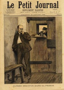 Le Petit Journal concerning the Dreyfus Affair , 1895. Creator: Royer, Lionel (1852-1926)