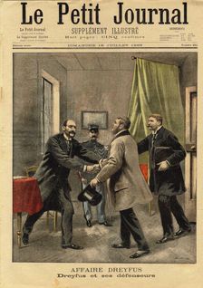 Le Petit Journal concerning the Dreyfus Affair , 1899. Creator: Damblans, Eugène (1865-1945)