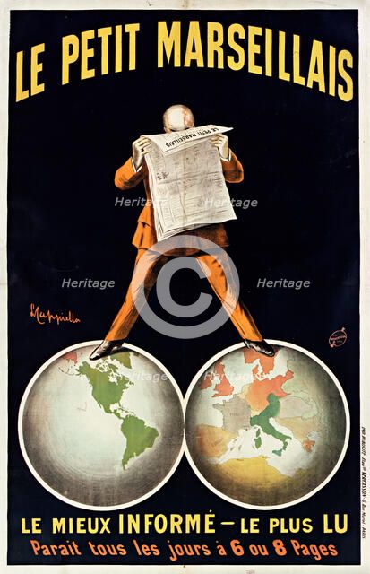 Le Petit Marseillais , 1911. Creator: Cappiello, Leonetto (1875-1942).