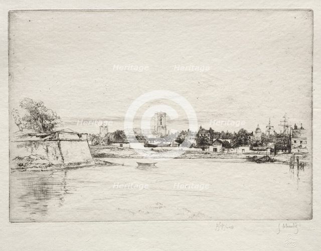 Le Petit St. Eloi, La Rochelle. Creator: Gustave Leheutre (French, 1861-1932).