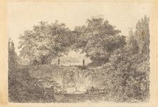 Le Petit Parc, 1763/65. Creator: Jean Claude Richard Saint-Non