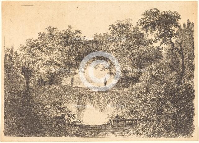 Le Petit Parc, 1763/65. Creator: Jean Claude Richard Saint-Non.