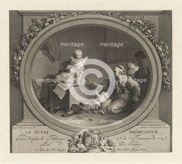 Le Petit prédicateur, 1791. Creator: Nicolas Delaunay.