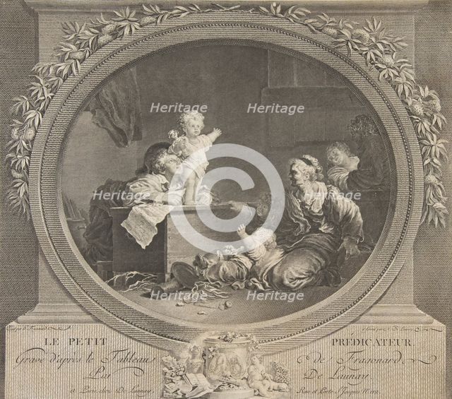 Le Petit Predicateur, 18th century., 18th century. Creator: Nicolas de Launay.
