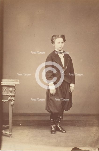 Le petit Russe, 1860s. Creator: Pierre-Louis Pierson.