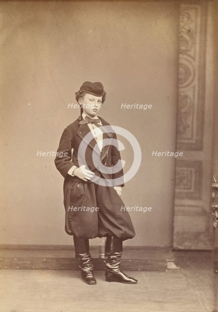 Le petit Russe, 1860s. Creator: Pierre-Louis Pierson.