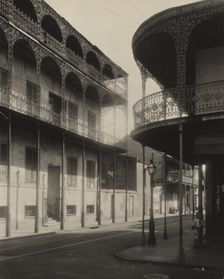 Le Petre, House of the Turk, Dauphine Street, New Orleans, 1937 or 1938. Creator: Frances Benjamin Johnston
