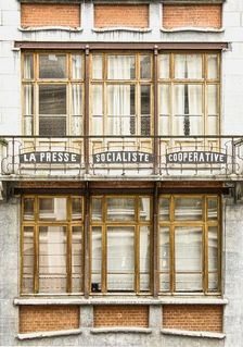 Le Peuple, 33-35 Rue Des Sables, Brussels, Belgium, (c1905), c2014-2017. Artist: Alan John Ainsworth