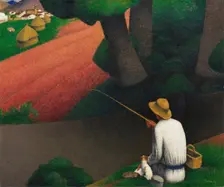 Le Pecheur, 1930s. Creator: Tobeen (Félix Élie Bonnet), Félix (1880-1938)