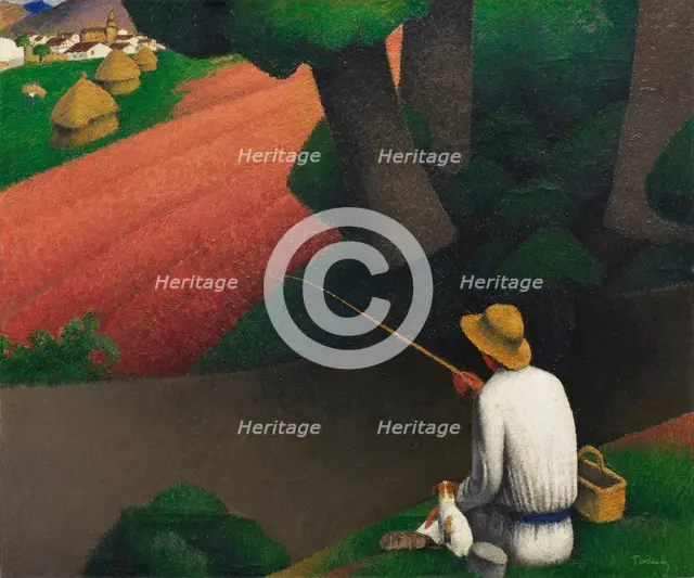 Le Pecheur, 1930s. Creator: Tobeen (Félix Élie Bonnet), Félix (1880-1938).