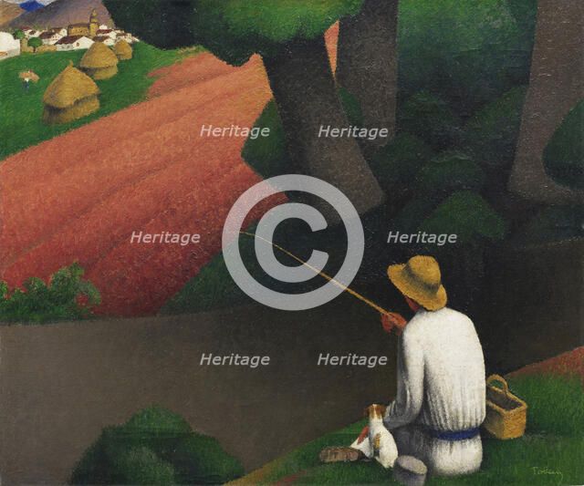 Le Pecheur, 1930s. Creator: Tobeen (Félix Élie Bonnet), Félix (1880-1938).