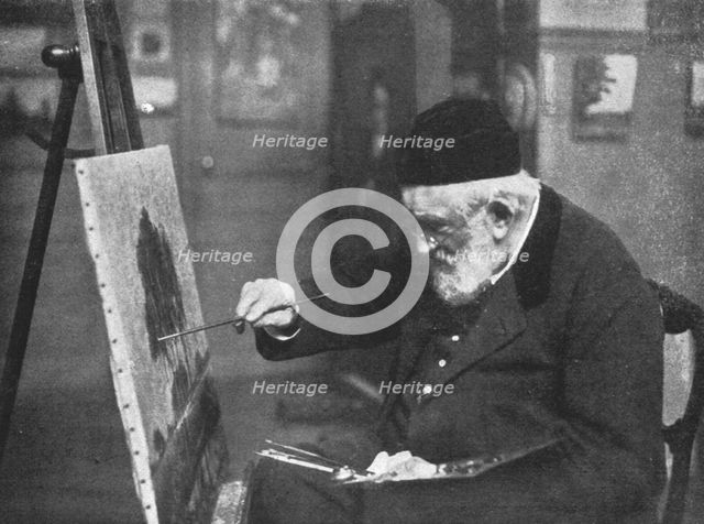'Le Peintre Henri-Joseph Harpignies', 1916. Creator: Manuel.