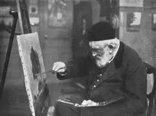 Le Peintre Henri-Joseph Harpignies 1916. Creator: Manuel