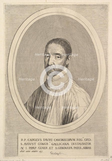 Le Père Charles Faure. Creator: Claude Mellan.