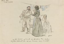 Le Peril Anarchiste, c. 1897. Creator: Jean Louis Forain