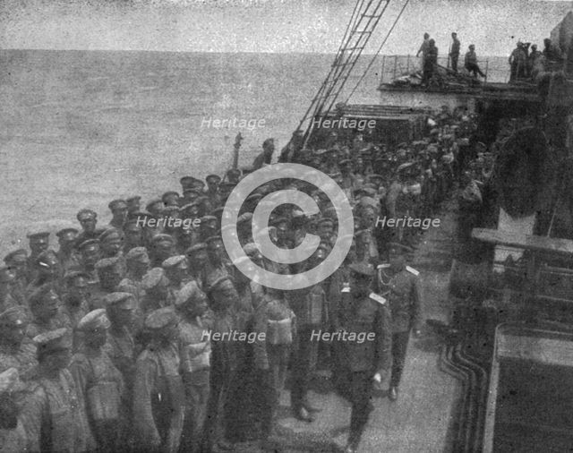 'Le Periple des Russes : De Moscou a Marseille par la Siberie, les Mers de Chine et des..., 1916. Creator: Unknown.