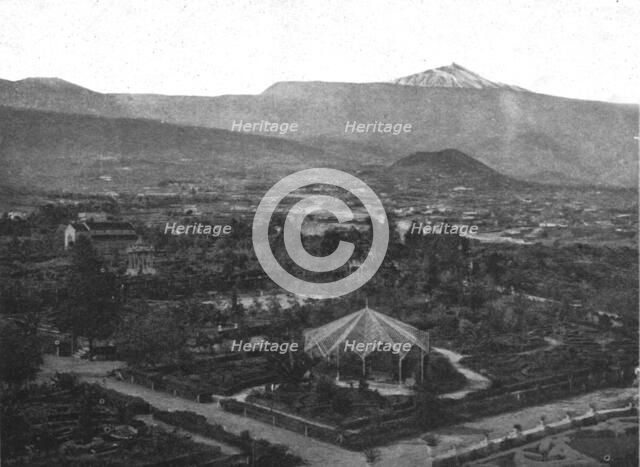 ''Le Pic de Tenerife; L'Ouest Africain', 1914. Creator: Champagne.