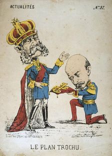 Le Plan Trochu 1870-1871. Artist: Anon