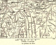 'Le plateau de Bihe; Afrique Australe 1914. Creator: Unknown