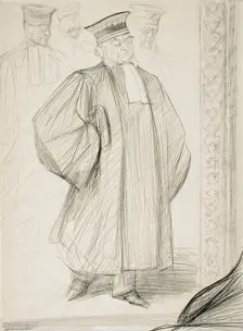 Le Premier Président, Perivier, 1898. Creator: Paul Charles Renouard