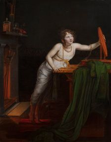 Le premier sentiment de coquetterie (The First Sense of Coquetry), c1804. Creator: Auzou, Pauline (1775-1835)