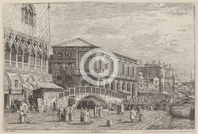 Le Preson. V., c. 1735/1746. Creator: Canaletto.