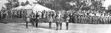 Le President de la Republique en Russie; La Tsaria au camp de Kransnoie-Selo 1914. Creator: Unknown