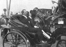 Le President de la Republique en Russie; Les ministres des Affaires etrangeres 1914. Creator: Unknown