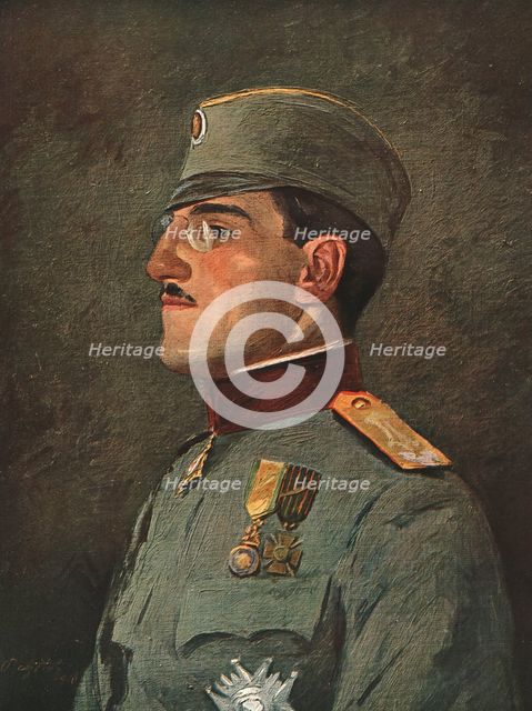 'Le Prince Alexandre de Serbie', 1916. Creator: Vladimir Betzitch.