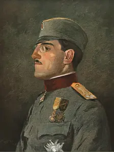 Le Prince Alexandre de Serbie 1916. Creator: Vladimir Betzitch