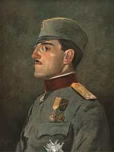 Le Prince Alexandre de Serbie 1916. Creator: Vladimir Betzitch
