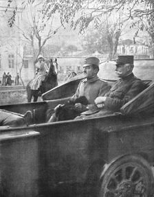 Le Prince de Serbie et le general Sarrail entrant a Monastir (21 nov 1916) 1916. Creator: Unknown
