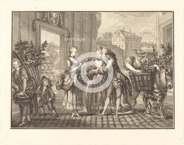 Le printemps. Creators: Joseph de Longueil, Charles Eisen.