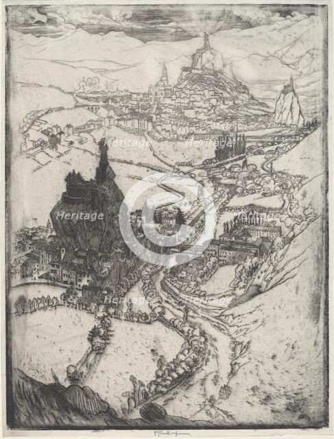 Le Puy, 1894. Creator: Joseph Pennell.