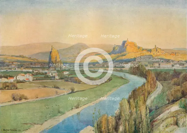 'Le Puy, France', 1922. Artist: Herbert Edwin Pelham Hughes-Stanton.