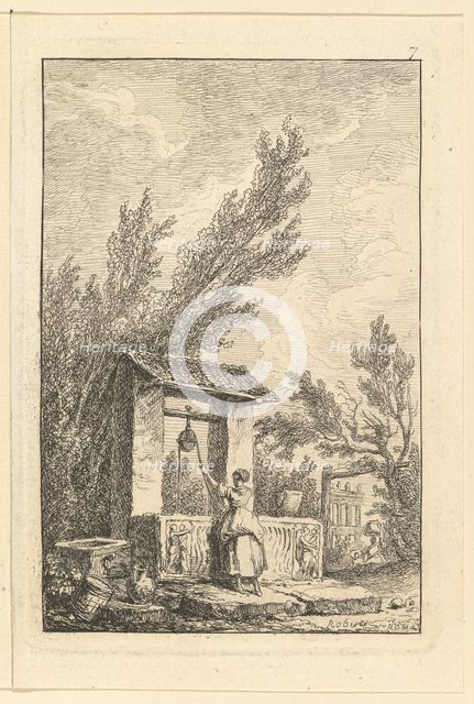 Le Puits.n.d. Creator: Hubert Robert.