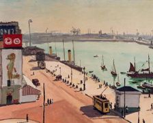 Le quai du Havre, 1934. Creator: Albert Marquet