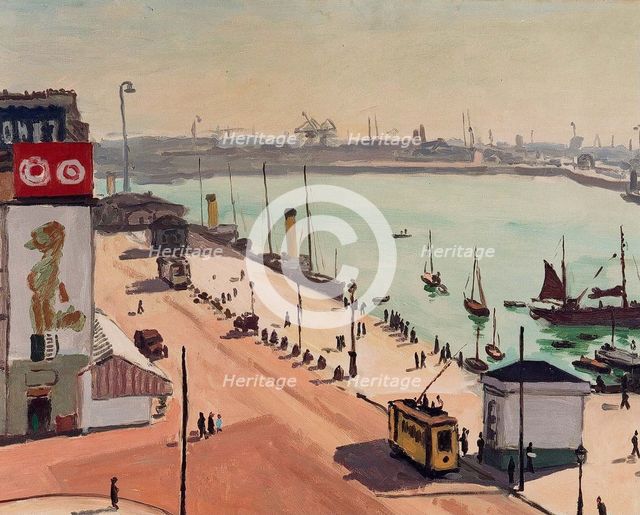 Le quai du Havre, 1934. Creator: Albert Marquet.