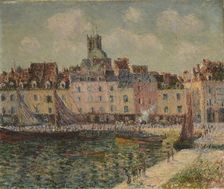 Le Quai Duquesne à Dieppe , 1903. Creator: Loiseau, Gustave (1865-1935)