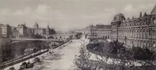 Le quai Pelletier et l'Hôtel de Ville (vue prise du quai de la Grève), 4ème arrondiss...c1845-1885. Creators: Frederic Martens, Goupil and Co