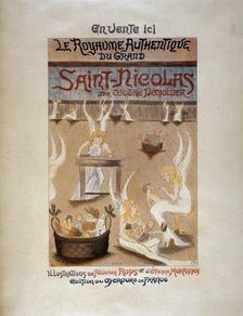 Le royaume authentique du grand Saint Nicolas, ca 1896. Creator: Morannes (Claire Rops), Étienne (1871-1944)