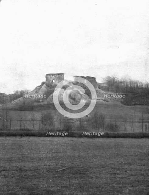 'Le Royaume de la Mort'; Apres: Coucy-le-Chateau, vu du meme point', 1917. Creator: Unknown.