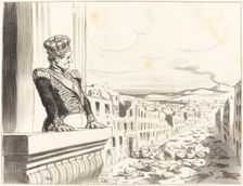 Le Roi de Naples, c1848. Creator: Honore Daumier