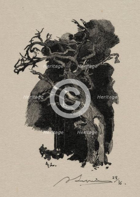 Le Rageur. Creator: Auguste Louis Lepère (French, 1849-1918).