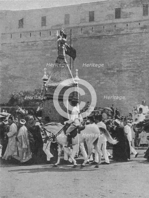 ''Le retour du pelerinage; Le Nord-Est Africain', 1914. Creator: Unknown.